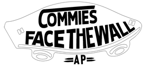 Skate Commies decal